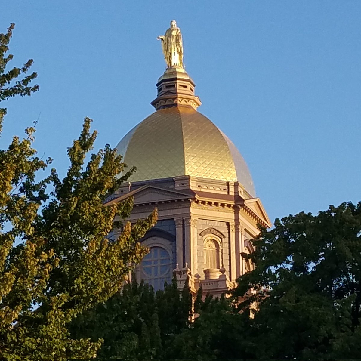 nd1n93's tweet photo. It's a got-right/stay-right Notre Dame gameday, folks!
#GoIrish☘️ #BeatRedhawks https://t.co/Wn6scM6C9B
