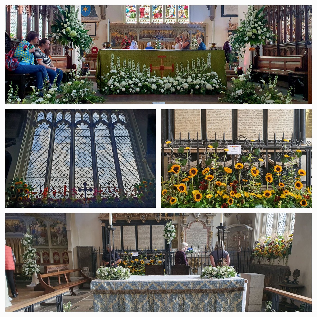 St Mary's looking grand for the flower festival weekend <a href="/StMarysBFL/">St Marys Bags And Events 2024</a>