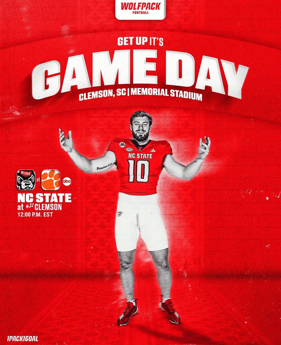 Good morning Tampa PACK! 🏈 It’s Gameday - Join us at Yeoman's for the noon kickoff against Clemson. 🎉

Event details at the link below: 
facebook.com/share/fghkea75…

#TampaPACK #Gameday #Yeomans #Clemson #FootballFans