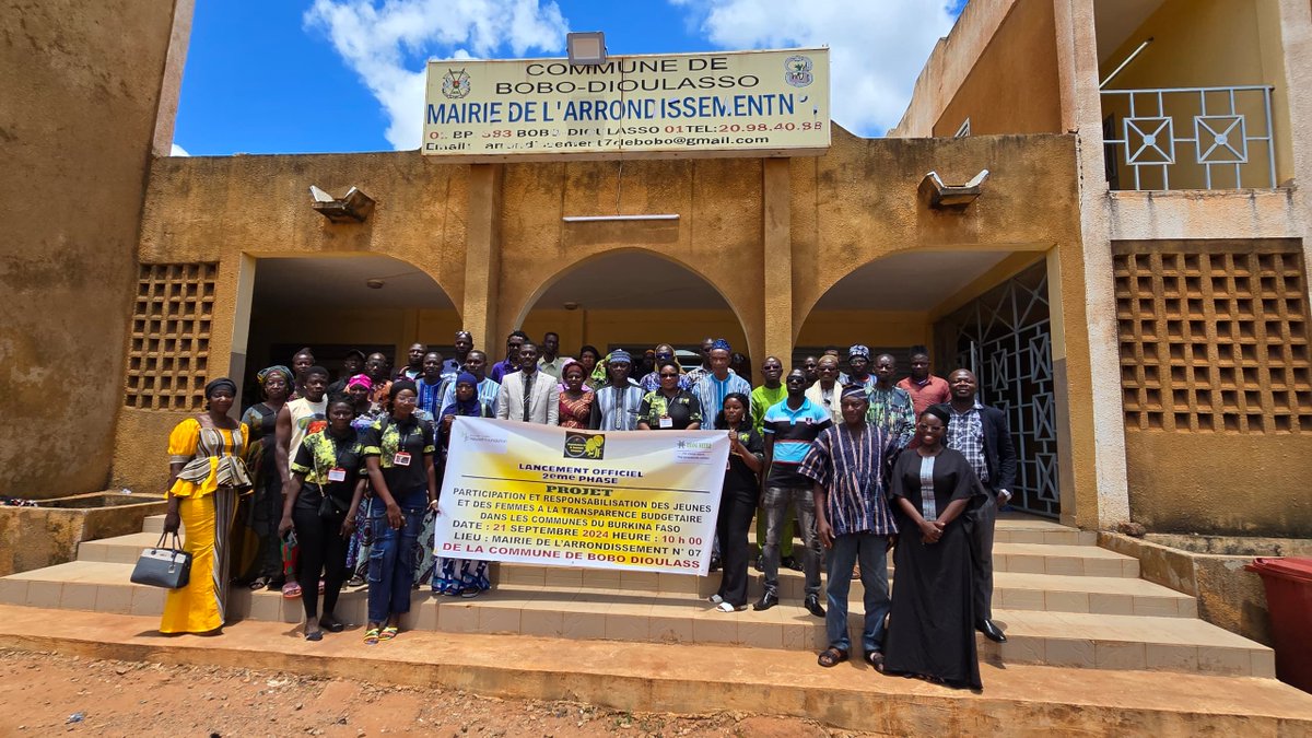 Lancement de la 2ᵉ phase du projet "Commune Ouverte" à Bobo ! Renforcer la participation des jeunes et femmes à la transparence budgétaire. #CommuneOuverte #ParticipationCitoyenne #Transparence <a href="/Hewlett_Found/">Hewlett Foundation</a>