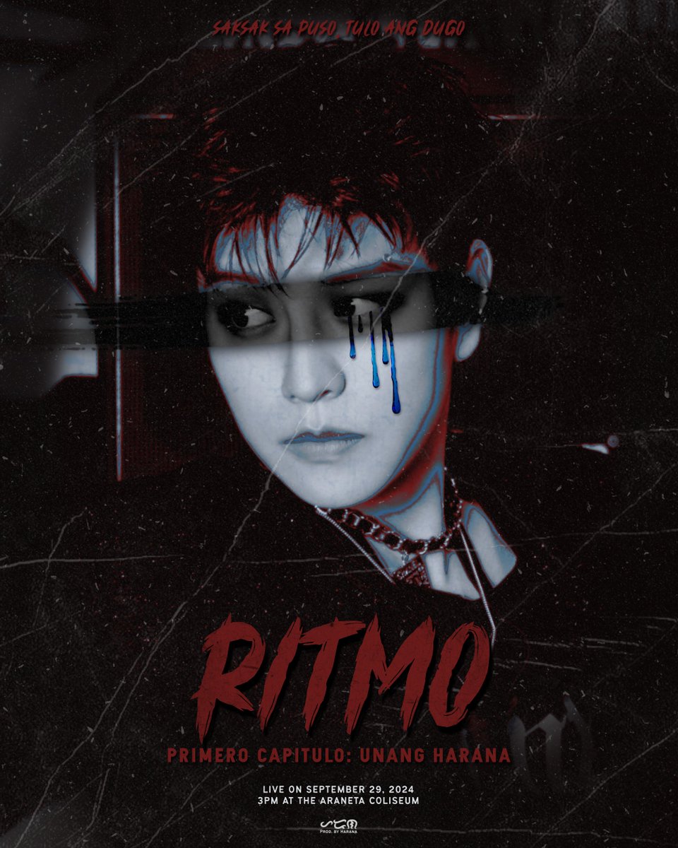 HARANA ( ᜑᜇᜈ )
Primero Capítulo: Unang Harana
Debut Single “SSP (Saksak Sa Puso)”

Concept Poster [ RITMO Ver. ]
2024.09.29 SUN 3PM GMT+8

#RITMO #ᜑᜇᜈ #HARANA