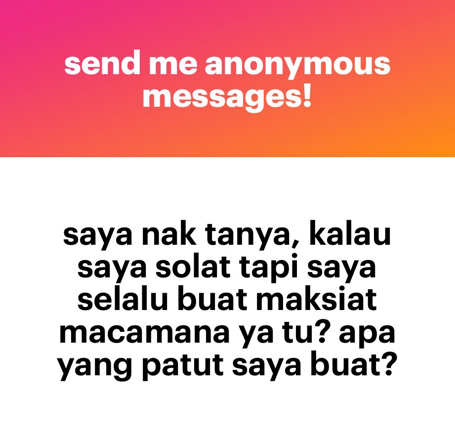 mnasrullah00's tweet photo. Perbaiki solat dan hayati bacaannya sehingga khusyuk.

Jika solat tapi masih buat perkara yang Allah tak suka, pasti ada something pada solatnya yang perlu diperbaiki kerana:

إِنَّ الصَّلَاةَ تَنْهَى عَنِ الْفَحْشَاءِ وَالْمُنْكَرِ https://t.co/RRcl9Wis1A