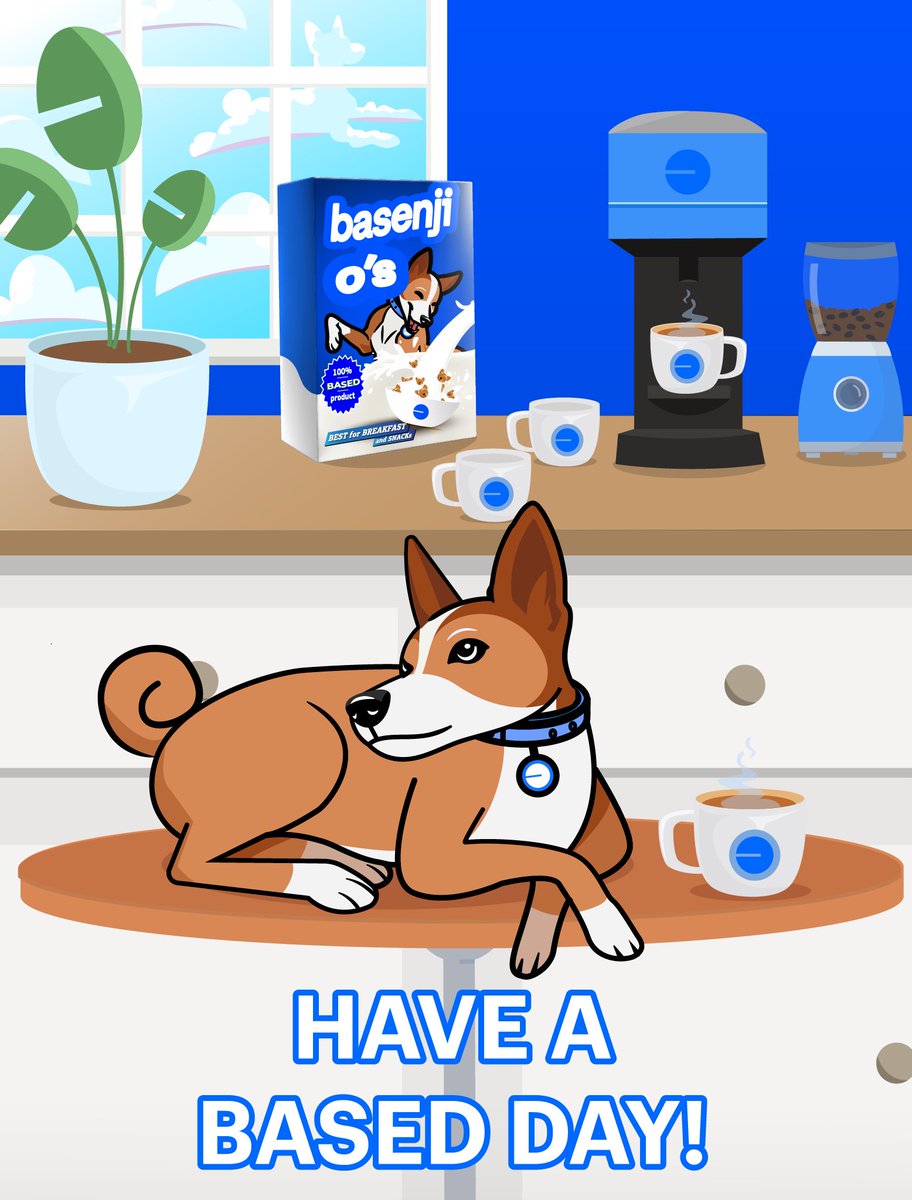 Basenjiofficial's tweet photo. BM - Have a based day Basenjis!

$BENJI https://t.co/sGvpzRngg9