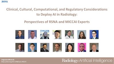 Radiology_AI's tweet image. Viewpoints on the current clinical penetration of AI technology in radiology doi.org/10.1148/ryai.2… @RadiologyACR #ACR2024 #RadQI #RadSafety #HITRad #AI