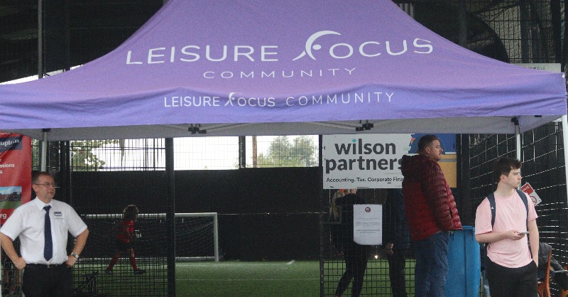 MUFCYorkRoad's tweet photo. Be sure to head to the cage before kick-off for some fun family activities with thanks to our matchday sponsors Leisure Focus! https://t.co/FtMEnuNg52