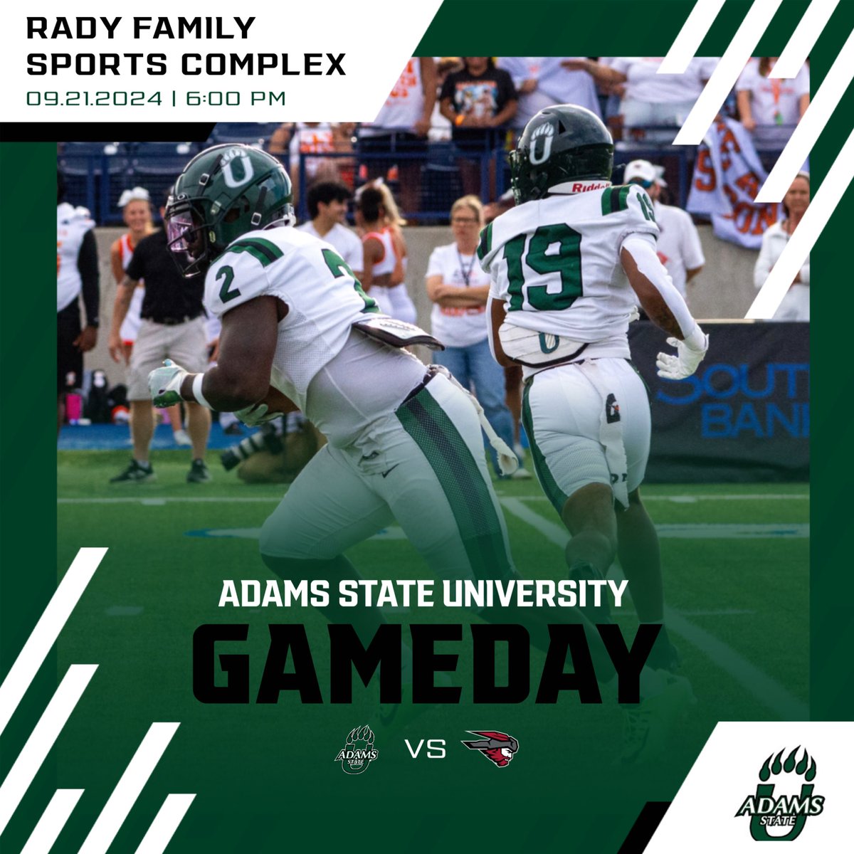 Wake up Grizz Nation! It’s GAMEDAY!! 
•
📍: Gunnison, Co. 
📺: RMAC Network 
⌚️: 6pm