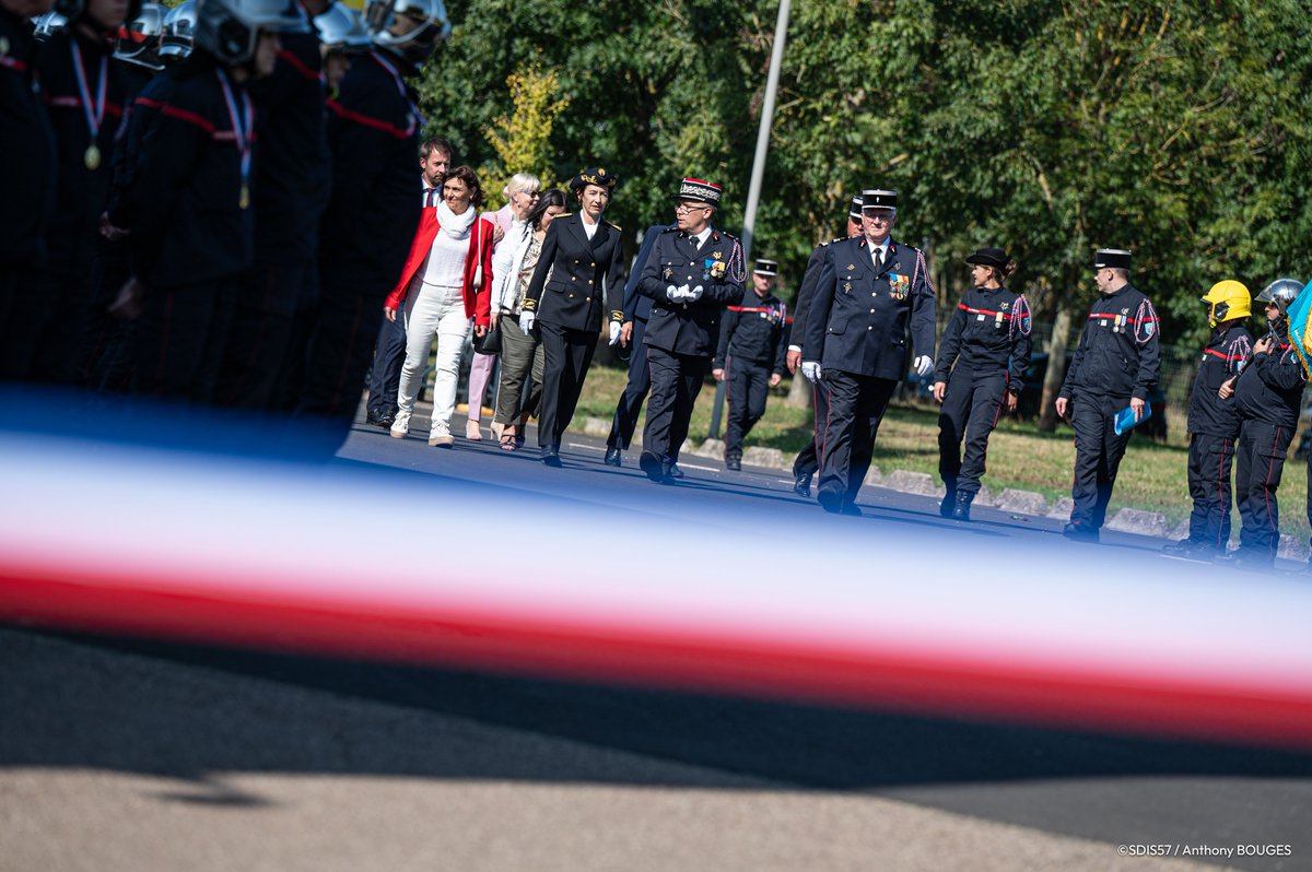 #VieDuCorps 🫡🇫🇷 | Ce matin, cérémonie de mise à l'honneur des sapeurs-pompiers et lancement des journées européennes du Patrimoine. Plus d'infos sur 👉🏻 bit.ly/3XQh8wa <a href="/Prefet57/">Préfet de la Moselle</a> <a href="/MoselleCD57/">Département Moselle</a>