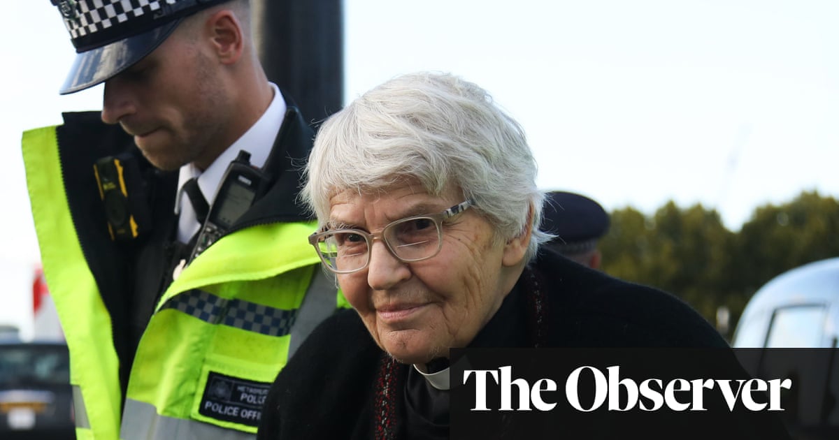 ToriiPearl's tweet photo. Retired priest speaks of ‘painful’ treatment by church over her climate protests https://t.co/EHcHMtTS5a https://t.co/t2mlHj6aZH