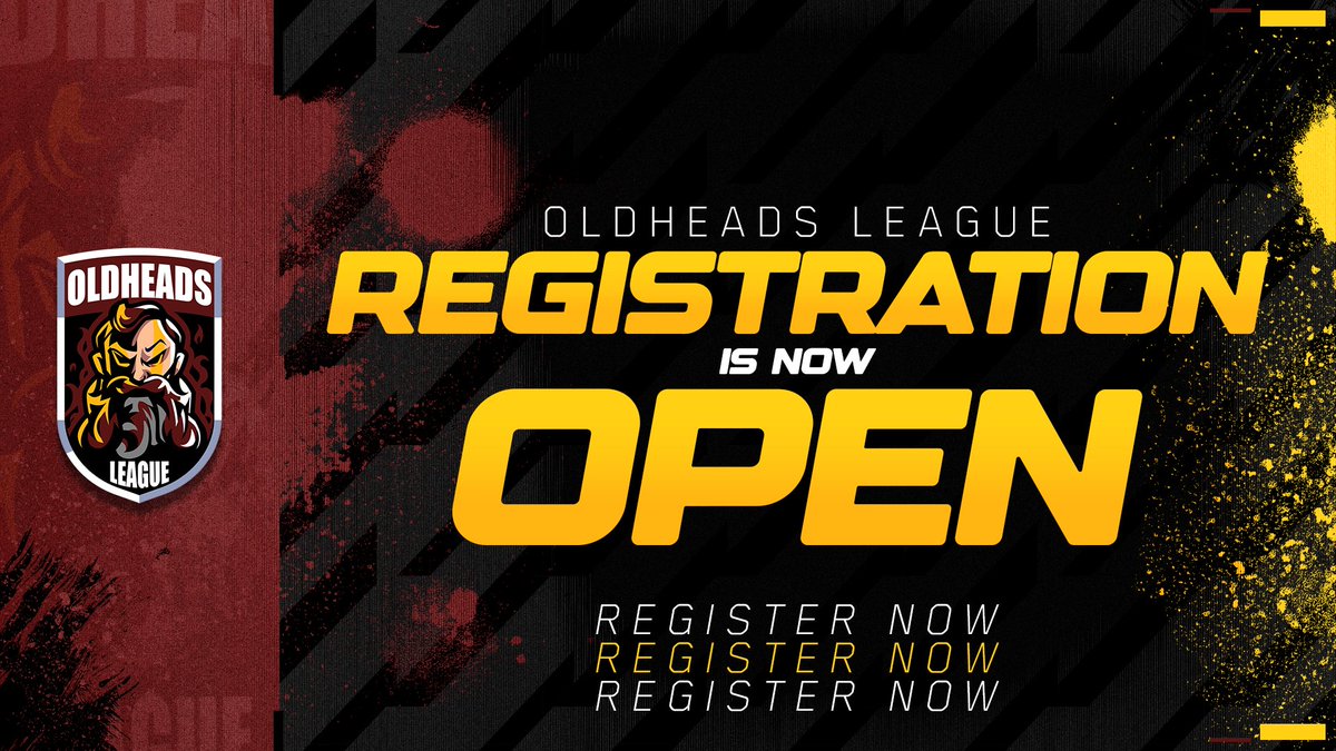 Old Heads 2K League (@ohleague2k) on Twitter photo π¨REGISTRATION OPENπ¨
π΄π» 30+ years old
π° Great Payouts
π Experienced Coaches
π΄ Great Environment
β
Best Draft League in town
#OldHeadsUnite
<a href="/youFamousEnough/">2KL</a> <a href="/yeynotgaming/">LVI YEY</a> <a href="/ToXsiK/">Brandon Raudenbush</a> <a href="/TheGCL__/">Gaming Club League (GCL)</a> <a href="/EvThatGuy/">Ev</a>
thegcl.gg/old-head-gaminβ¦ π¨REGISTRATION OPENπ¨
π΄π» 30+ years old
π° Great Payouts
π Experienced Coaches
π΄ Great Environment
β
Best Draft League in town
#OldHeadsUnite
<a href="/youFamousEnough/">2KL</a> <a href="/yeynotgaming/">LVI YEY</a> <a href="/ToXsiK/">Brandon Raudenbush</a> <a href="/TheGCL__/">Gaming Club League (GCL)</a> <a href="/EvThatGuy/">Ev</a>
thegcl.gg/old-head-gaminβ¦