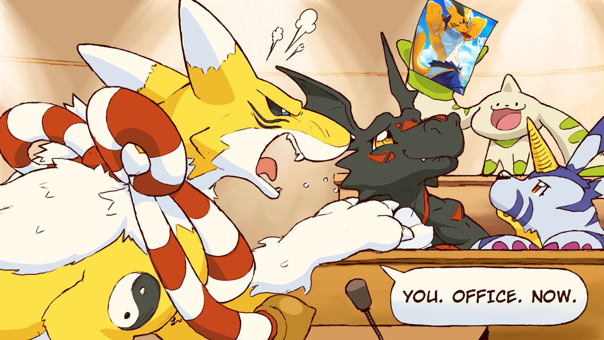 Meanwhile at Kyubimon's seminar...