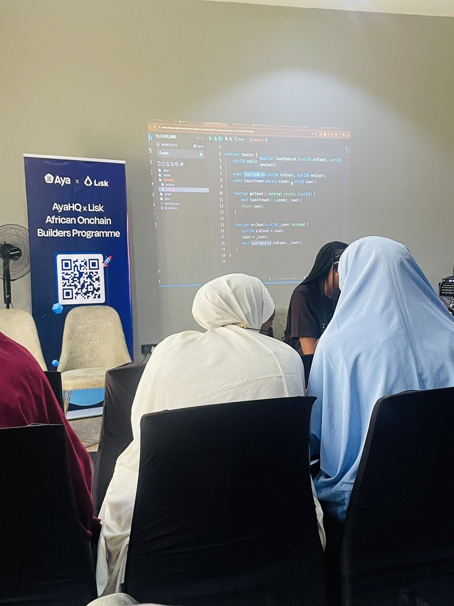 Itz_Starlite's tweet image. @LiskHQ
@ayahq.
@Vickish11 
@seunpayne
#LiskXAyaRoadShow
#OnChainBuildersProgram