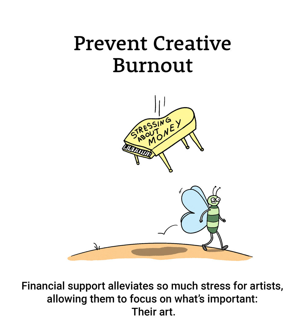 This isn't a sob story. It's just a reminder that art-any art-doesn't materialize out of air. It comes from the hours and effort of real people who would love to keep creating without interruption. But the truth is, without Patreon we'd be spending those hours doing other things.