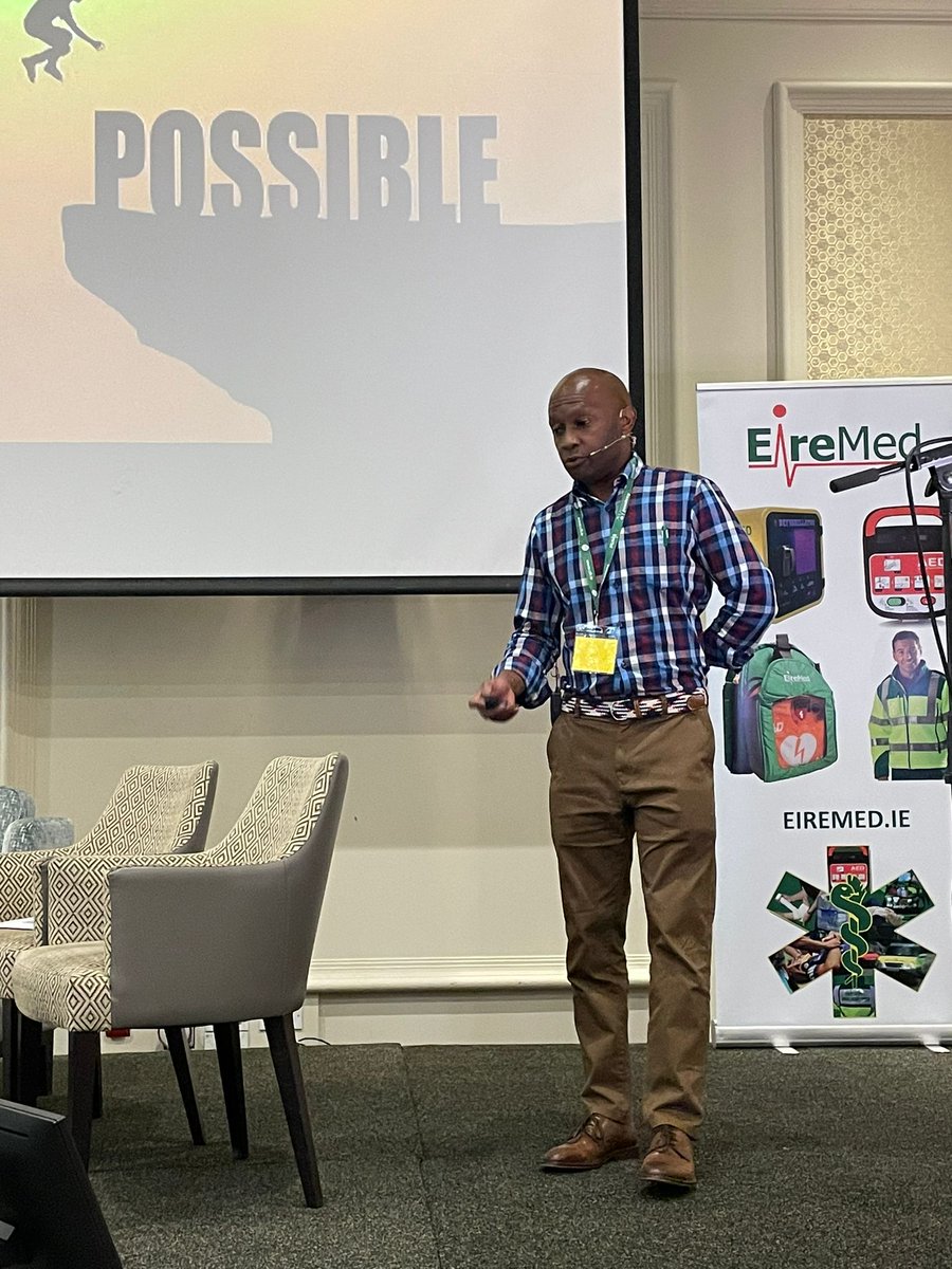 ❤️ CFR Ireland ❤️ (@cfrireland) on Twitter photo Frank Chege the Patient Liaison Nurse with <a href="/LDNairamb/">London's Air Ambulance Charity</a> giving the keynote speech at #Respond2024 Frank Chege the Patient Liaison Nurse with <a href="/LDNairamb/">London's Air Ambulance Charity</a> giving the keynote speech at #Respond2024