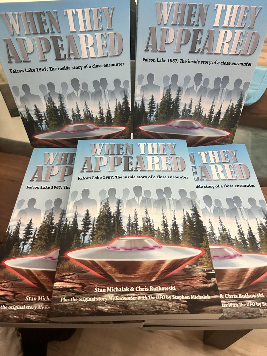 PPRIInc's tweet photo. Look what just arrived 👀 

“When They Appeared: Falcon Lake 1967: The inside story of a close encounter” will be available for purchase at the 2024 Halifax Paranormal Symposium. 

21 days left until the symposium
Tickets available at https://t.co/9jTvOuYoLO

#paranormal https://t.co/TPy6g0o0hg