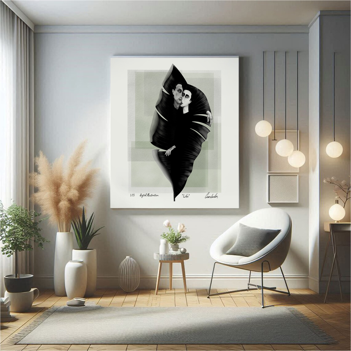 ZKardula's tweet photo. "Life" illustration /2022/ #cardula #digitalillustration #art #digitalart #life #love #flower #elegant #balck #interior #interiordesign #design #interiordeco #decoracion #casa #casadecor https://t.co/Jtz3Ukj5Xh