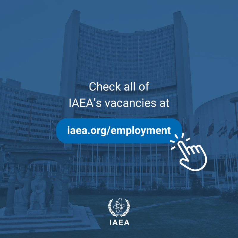 iaeaorg's tweet photo. We are hiring for many positions at the IAEA! Check all positions that are closing soon and apply before the closing date. 👇 #IAEAjobs #UNjobs