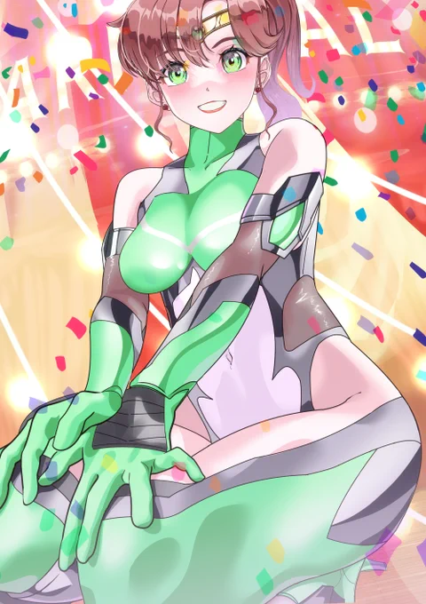おはようございます(#^.^#)まこちゃん正座待機中#セーラー対魔忍ジュピター 