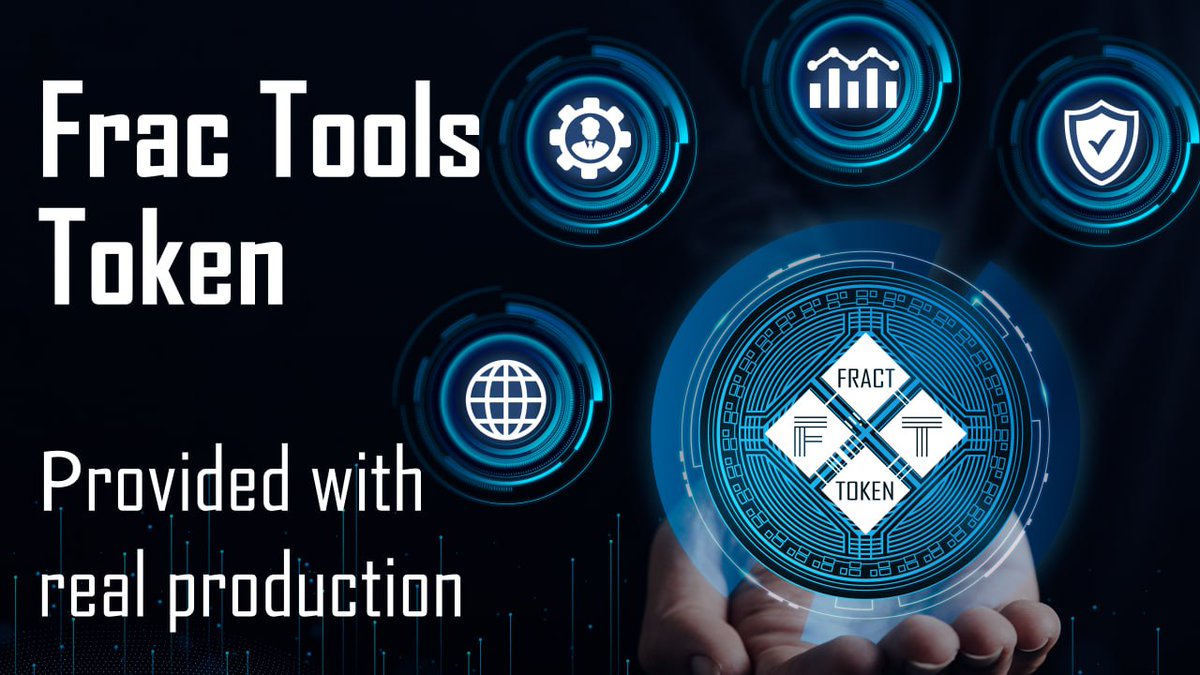 laboni1roy's tweet photo. We’re combining the best of both worlds: oilfield services and blockchain technology. The $FRACT token is here to make investing in FRAC TOOLS LLC easier than ever before. #Fractools #Fract #RWA #presale #innovation #Crypto #DeFi https://t.co/sq2kYtTfTk