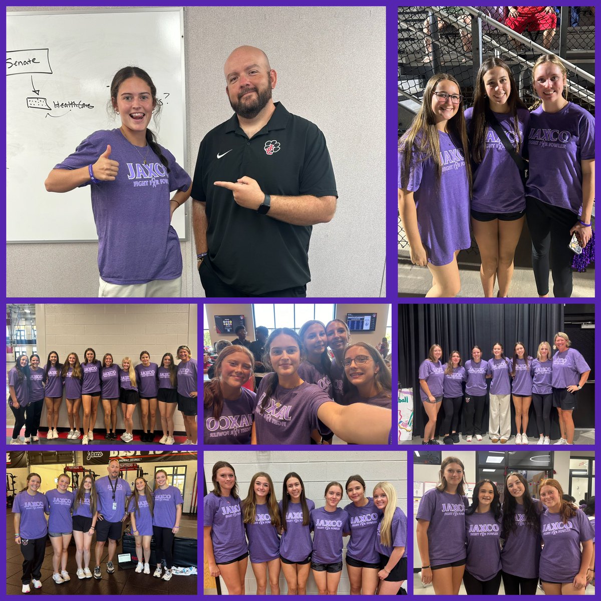 SoftballJc's tweet photo. Friday, our Panthers proudly wore purple in support of Coach Fowler as he faces lymphoma once again. His strength, resilience, and fighting spirit inspire us all. We stand united with him in this battle and know that he will come out stronger. π #FightforFowler #PROUDtobeJC https://t.co/NdvzJIIMYJ