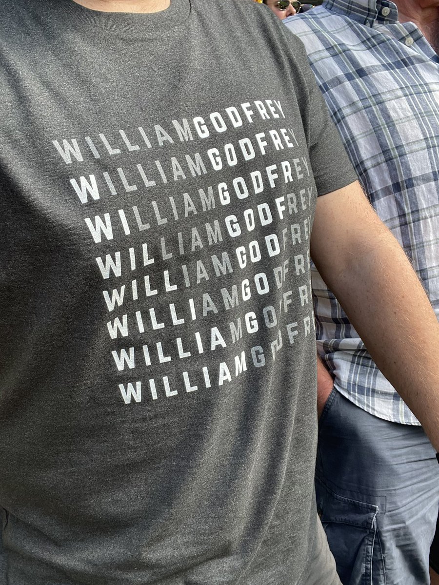 Juanmigo's tweet photo. Outing for my new @WearWillG T-shirt at the football today! https://t.co/w7n6VJLAFj