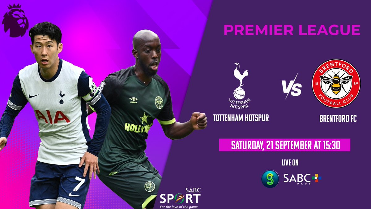ThabisoMosia's tweet photo. We're LIVE on SABC 3 for a London derby in the #EPL Build up from 15h30 ....It's Tottenham v Brentford......  In studio with @DelronB and Steve Sekano.... #SizenzaZonke https://t.co/yjYavT2UNJ