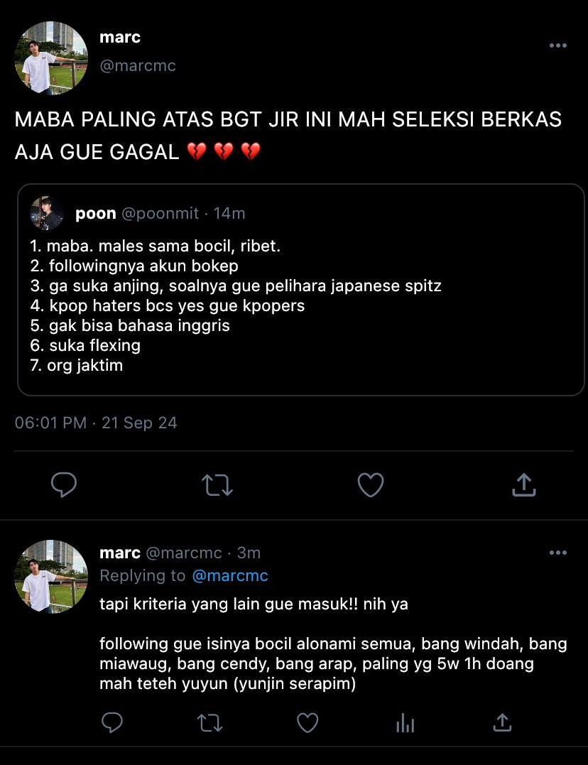 satangkts's tweet photo. ga lolos seleksi berkas https://t.co/FiCq4gMfhM