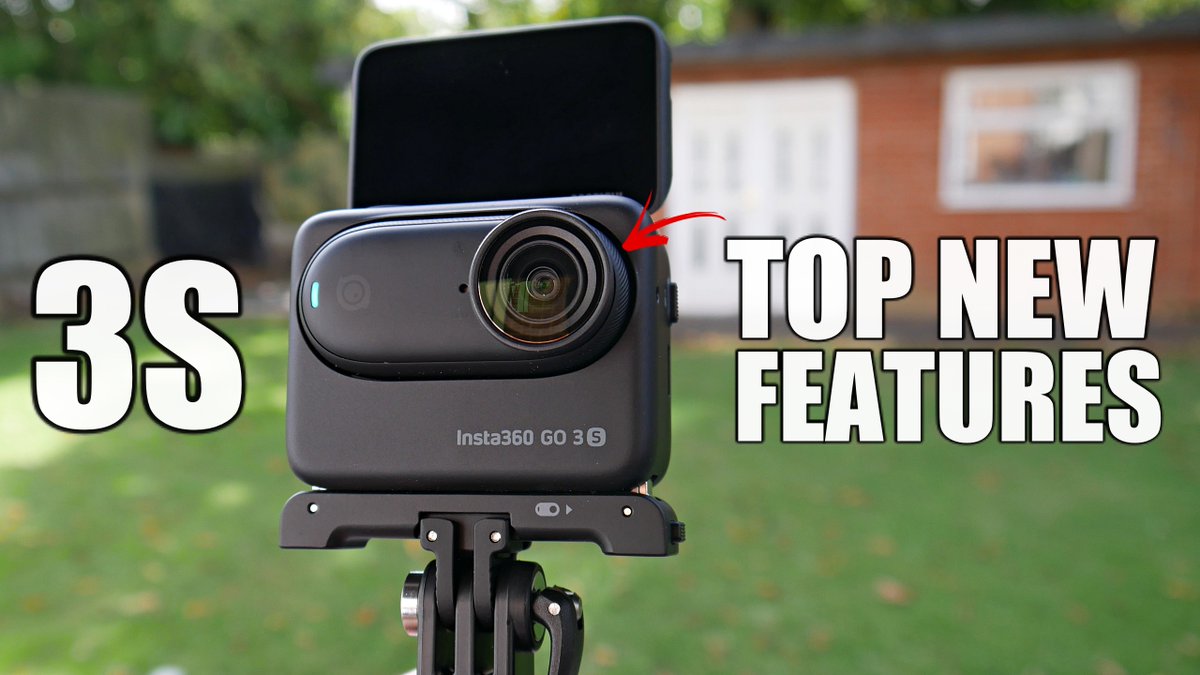 ChigzTechReview's tweet image. NEW VIDEO:  Insta360 GO 3S - Best Game Changing NEW Features!
▶️ youtu.be/kK6t8eTJWB8
---
#insta360go3s #Insta360 #minicamera #actioncamera @insta360