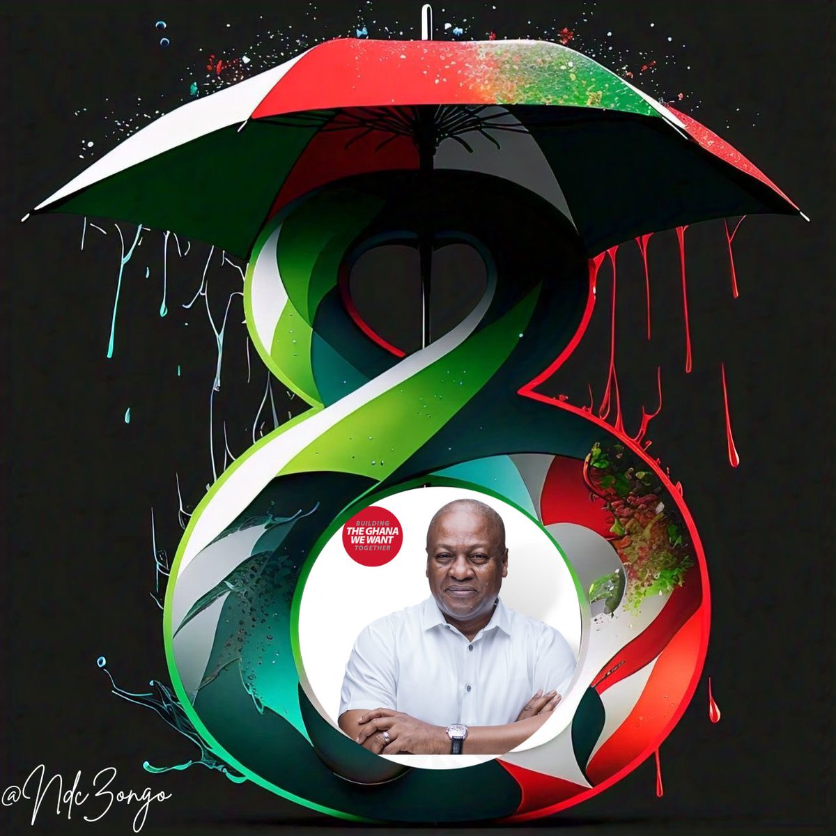 NDCZONGO's tweet photo. 8 is a magic number. 8 represents a New Beginning. 8 means Resurrection.
Let’s make Ghana Gre8 Again.
#8IsEnough #MakeGhanaGr8 #MahamaIsGr8 #MahamaForPresident
@AnnanPerry @Beatrice_Annan1 @SammyGyamfi_ @gyaigyimii @kwaku_rafiki @bridgebonnie1 @AbassNurudeen11 https://t.co/AGAoItLmR0