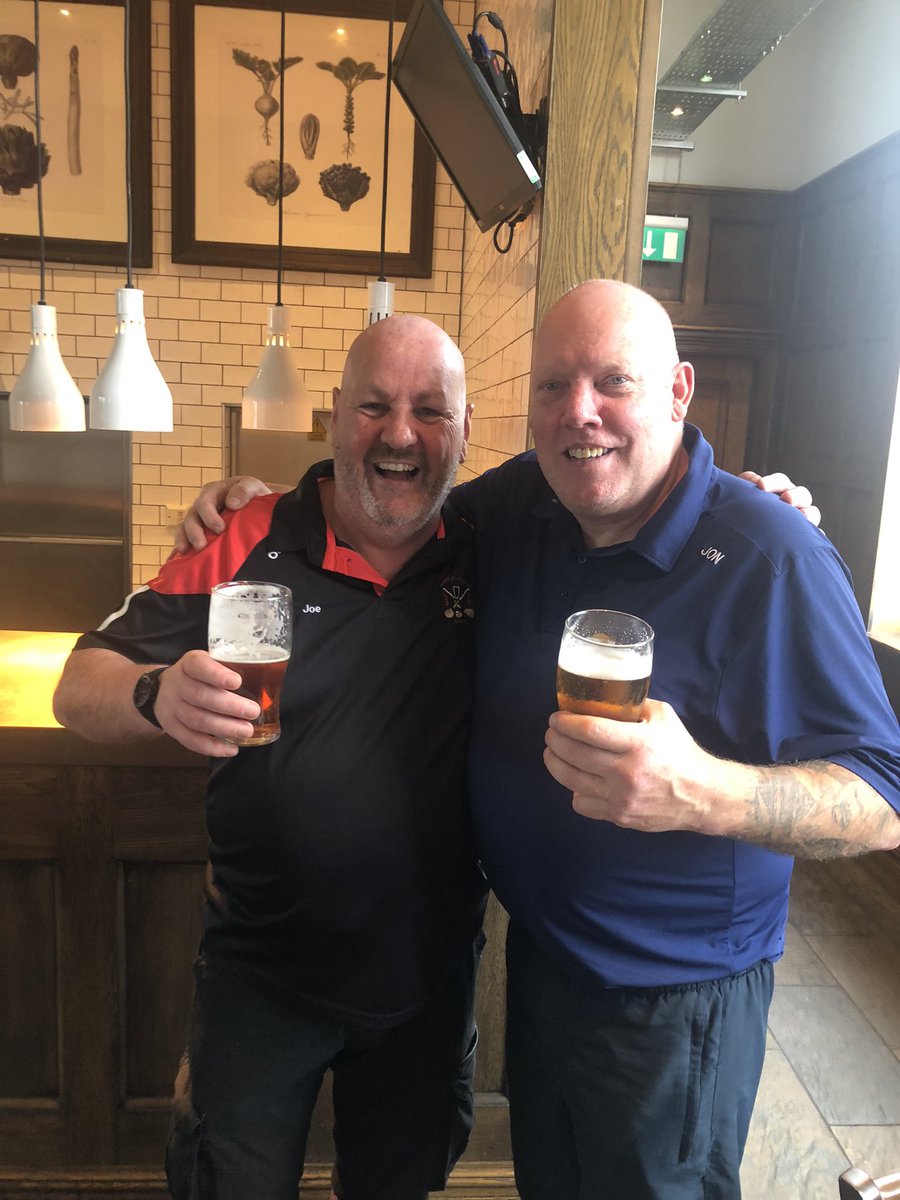 The now “Traditional” photo of Big Joe &amp; Wee Joe <a href="/halfpacehurling/">Halfpacehurling/Social hurling</a> <a href="/LisburnHurlers/">Social Hurling Lisburn</a> <a href="/NaomhOlaf/">Naomh Ólaf GAA Club</a>
