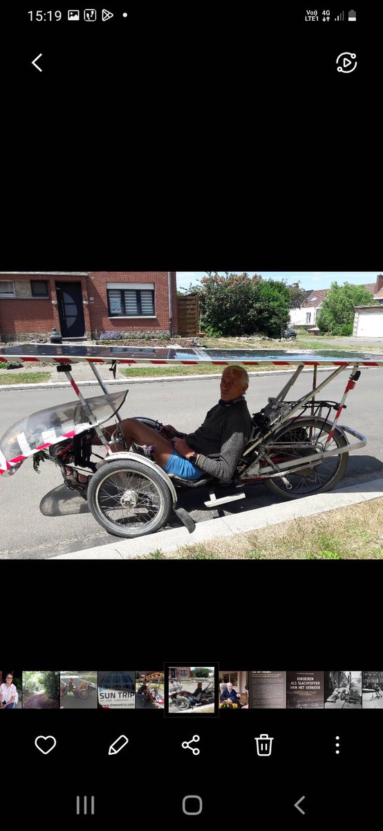 FBPajot's tweet photo. @greef_kris Niet zo modern, maar deze man fietste in 2018 de suntrip van Lyon naar Guangzhou (China). https://t.co/J3Qg2M1AHw