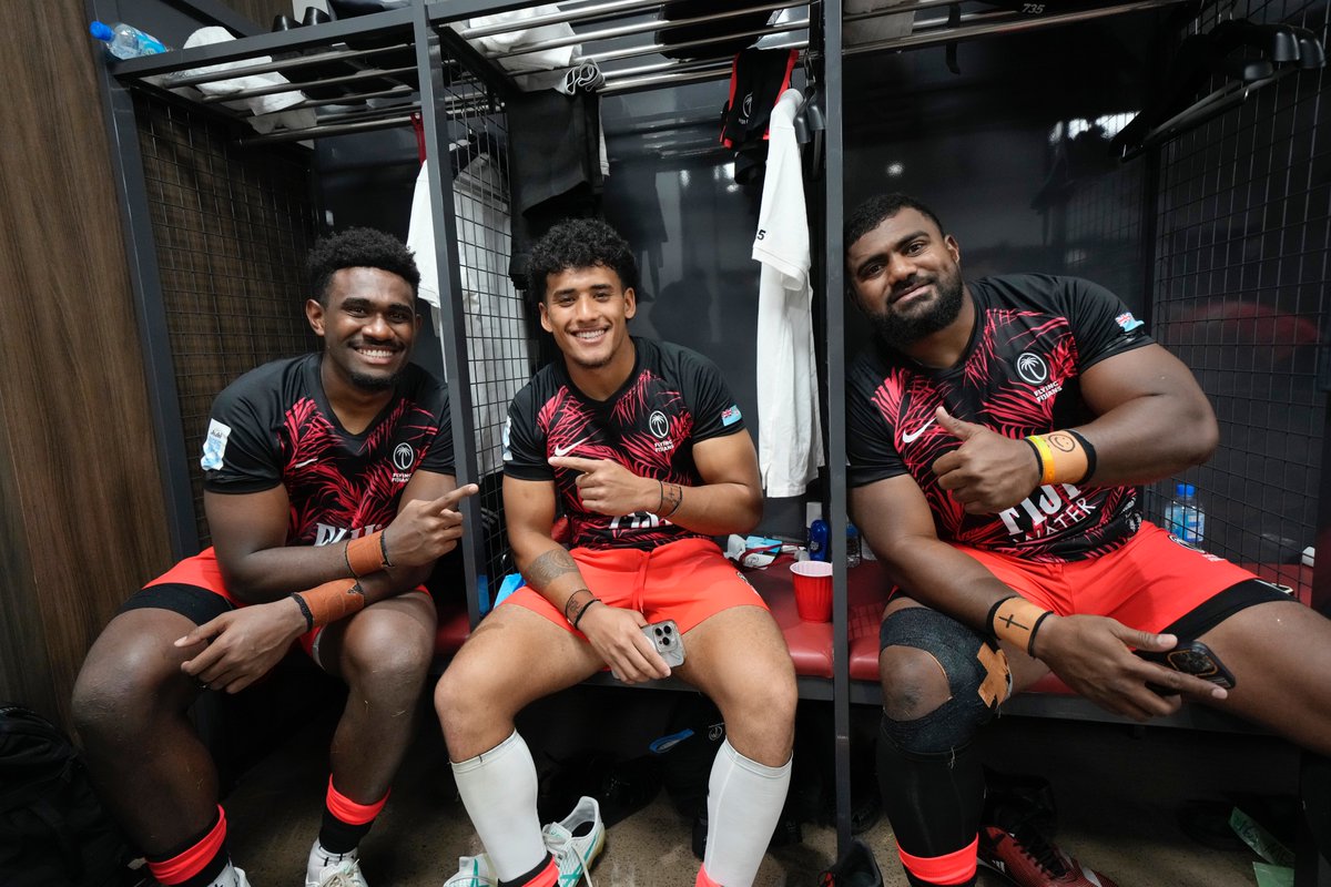 There's nothing better than that winning feeling 😍

#PacificNationsCup | #FIJvJPN | <a href="/fijirugby/">Fiji Rugby Union</a>