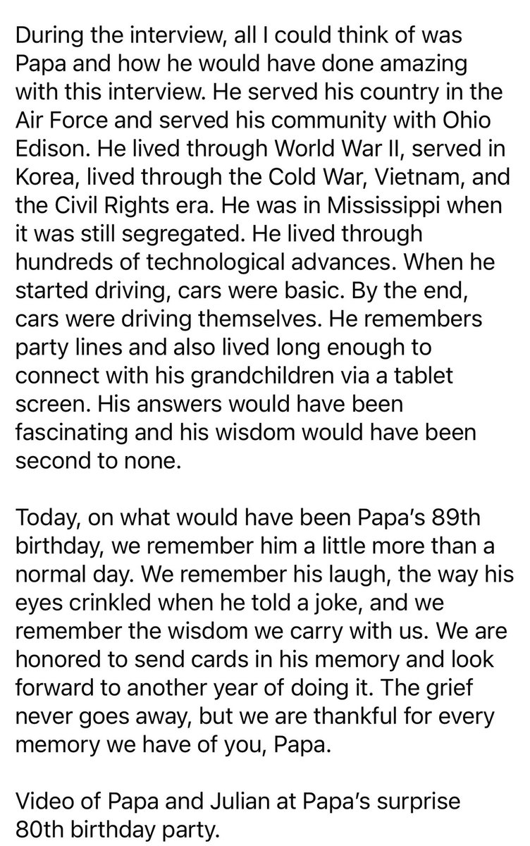 ProjectTomCards's tweet photo. Happy birthday to the man behind Project Tom. He would have been 89 today. 🤍😇 https://t.co/NSUNbK3pSO