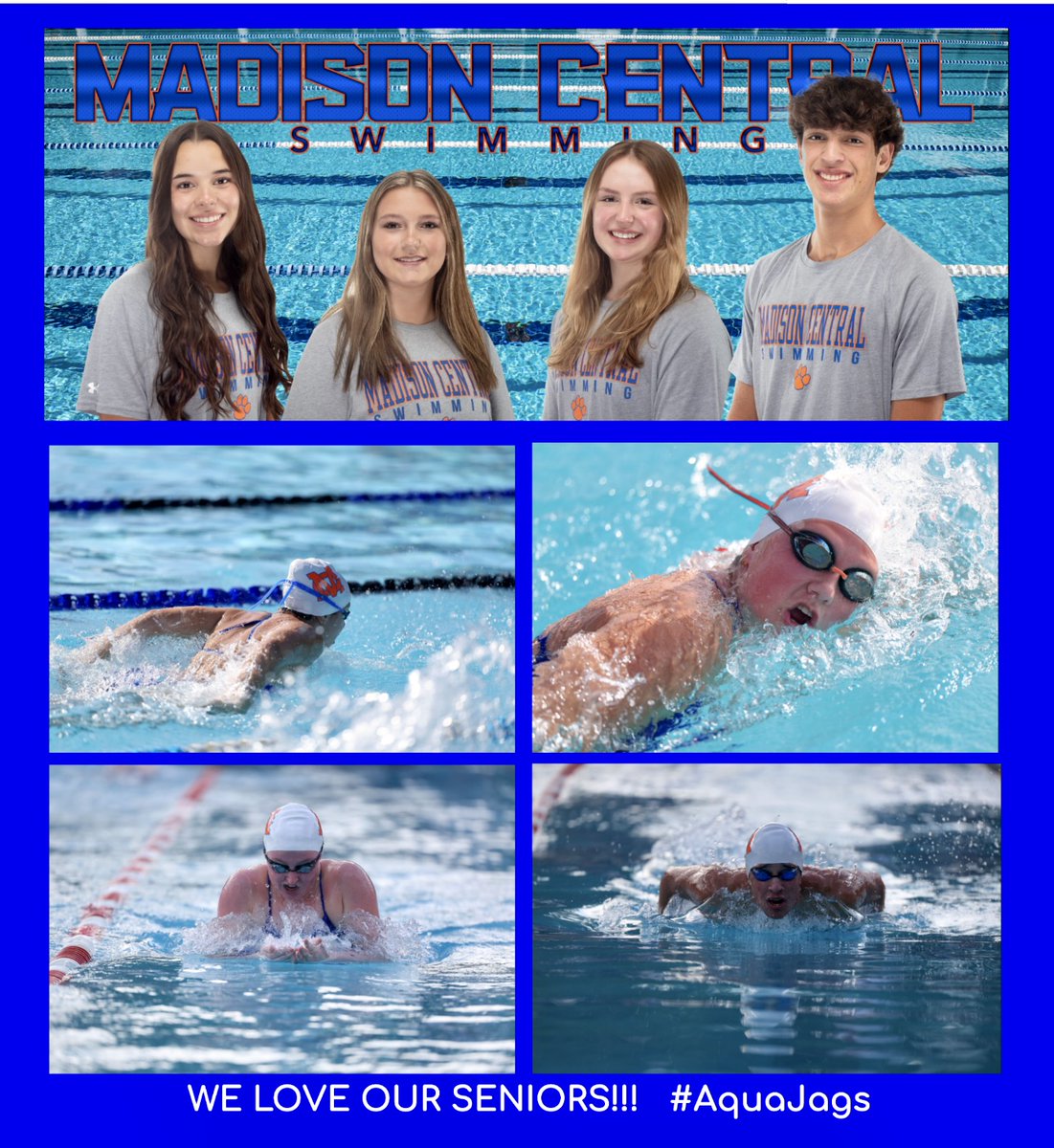 carmody_bridget's tweet photo. It's a great day for a swim @MC_BIGBLUE  ! Join us at the Madison Central Invitational as we celebrate our seniors with friends and family. 12pm GRIT-2625 Courthouse Cir. Flowood, MS 39232. #SwimFam https://t.co/KvWSdusgjo