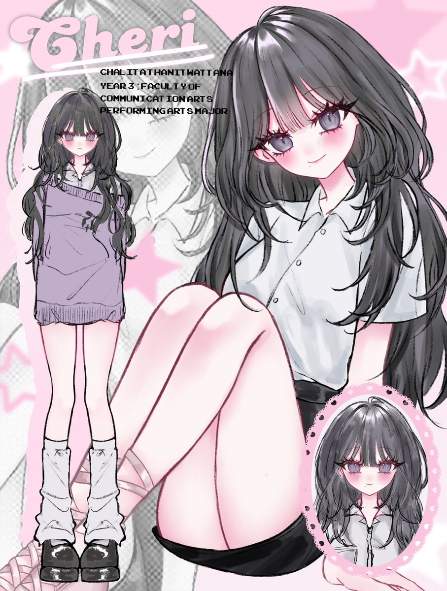 bcu_meimei's tweet photo. #BCU_Commu

🎀 — เชรี , ชลิตา ธนิจวัฒนา
year 3 : communication arts 
in performing arts major

doc : https://t.co/boo9neI5gQ

for co-op / role-play / flirting 
: please feel free to dm ! or เนียนรู้จักได้เลยค่ะ 🩷 https://t.co/WIxgx7wf5Y