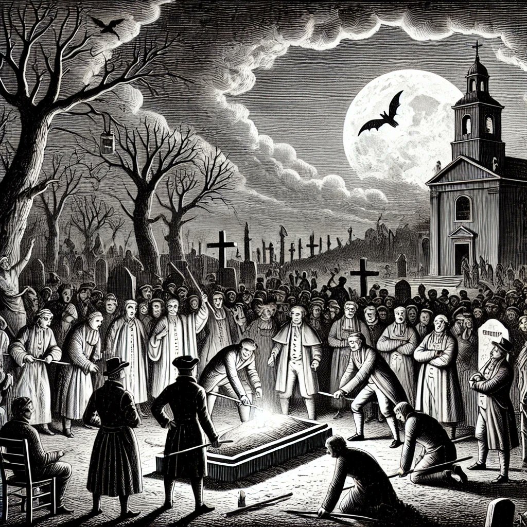 In the 18th century, vampire hysteria swept Southeastern Europe. Frequent  stakings and grave diggings occurred as even officials hunted vampires. Two  notable cases involved Petar Blagojevich and Arnold Paole, who allegedly  returned