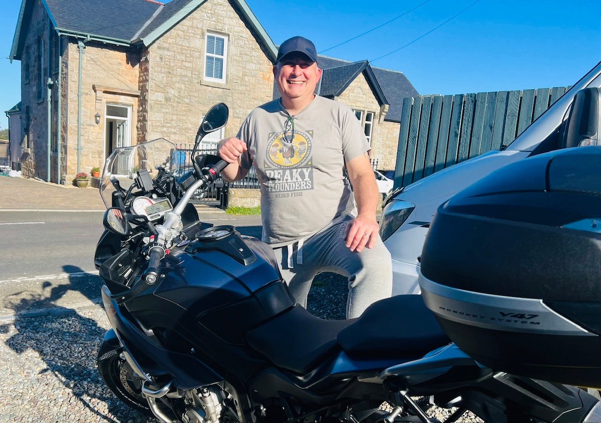 Mike is a long term customer of ours and was an active member of RMRC, our in house riding club until he moved away, so to be able to stay in touch and deliver another bike to his new home in Scotland is fantastic. 

#FuelingYourFreedom