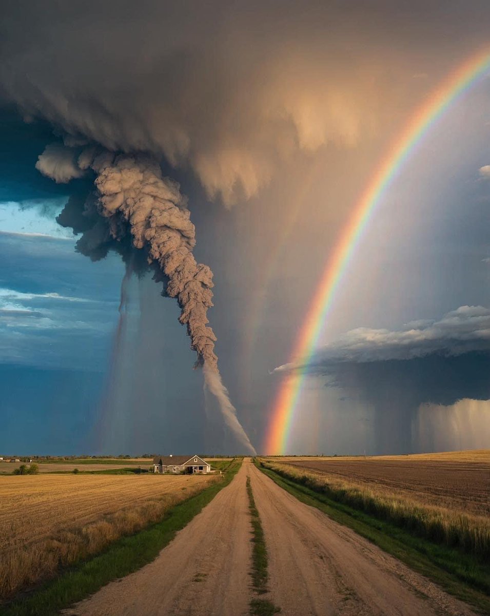 uberplanet's tweet image. Poetic 🌪️ 🌈