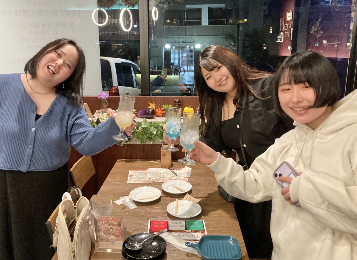 カーサブランジーノさんにて
かんぱーい^o^