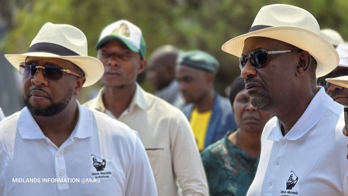 "Today, the First Family was represented by Emmerson Mnangagwa Jr. at the 2024 Simon Vengesai Muzenda Golf Tournament, honoring Zimbabwe's legendary nationalist &amp; former VP, Cde. Simon Vengai Muzenda (Dr. Mzee/Soul of the Nation). Hon. Minister Owen Mudha Ncube graced the