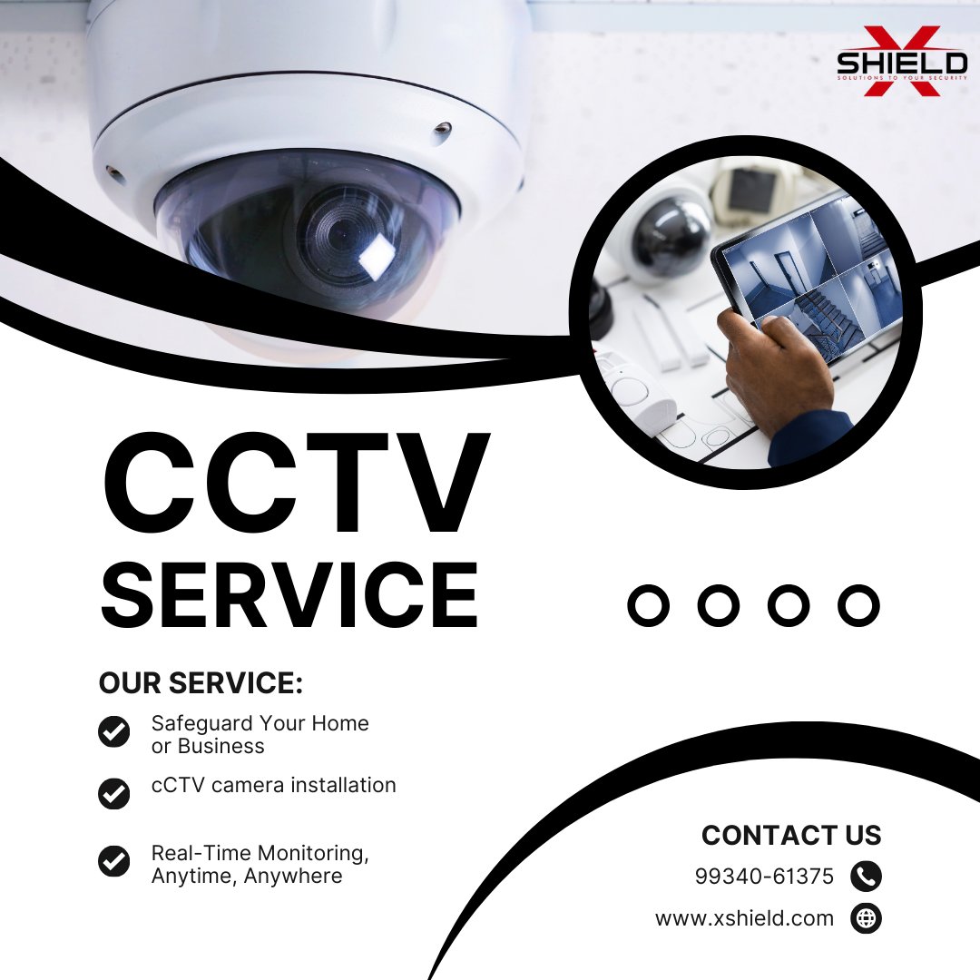 XshieldIN's tweet photo. Xshield CCTV services , stay safe, stay protected https://t.co/yTVUVYutSD