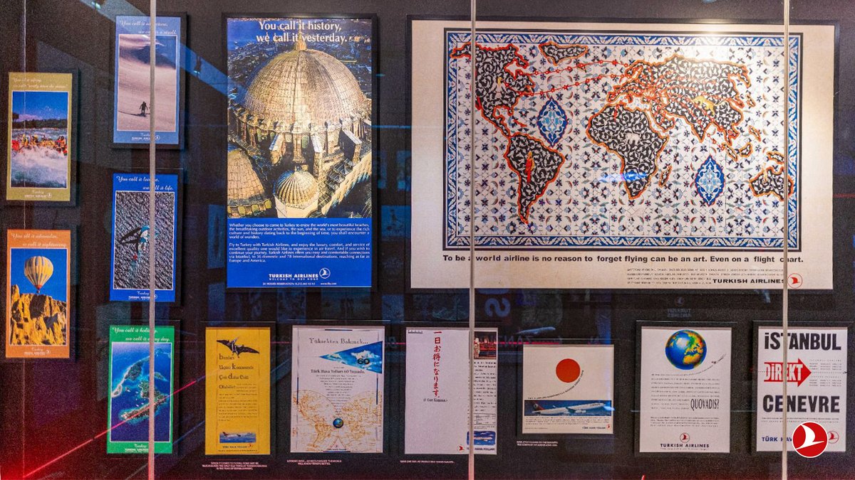 TurkishAirlines's tweet photo. Here are some special moments from the Turkish Airlines: From Past to Present exhibition showcasing our communication journey from the 1930s to today at the Istanbul Airport Lounge Business.

Don’t miss this unique historical journey!

#TurkishAirlines https://t.co/UIe9psAzcR