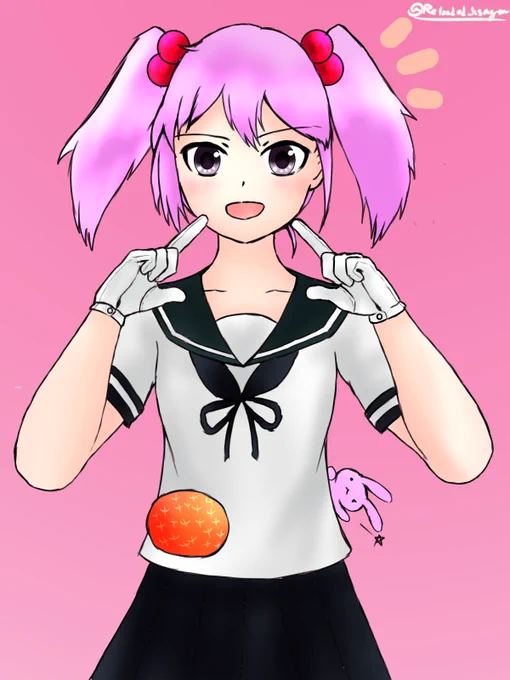 #三連休はフォロワーが増えるらしい白手袋に魂を込める絵描き 