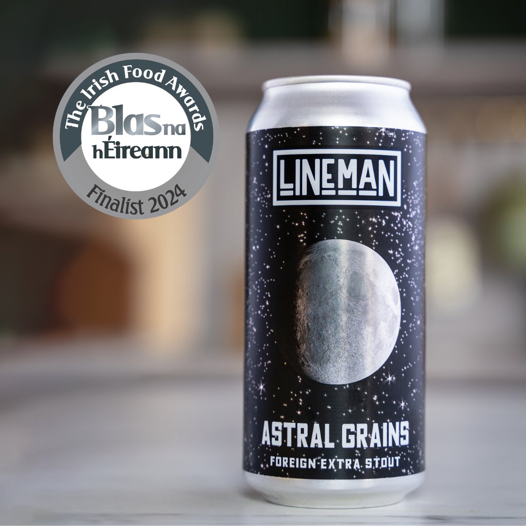 LINEMAN (@linemanbeer) on Twitter photo ๐ Woohoo! ๐ ASTRAL GRAINS is a finalist in the <a href="/blasnaheireann/">Blas na hรireann</a> 2024 awards! ๐๐ป Our Foreign Extra Stout has been a fan favorite since we launched 5 years ago. Cheers to all finalists! ๐ค See you in Dingle! #Blas2024 #IrishCraftBeer #Stout #CheersToThat ๐ Woohoo! ๐ ASTRAL GRAINS is a finalist in the <a href="/blasnaheireann/">Blas na hรireann</a> 2024 awards! ๐๐ป Our Foreign Extra Stout has been a fan favorite since we launched 5 years ago. Cheers to all finalists! ๐ค See you in Dingle! #Blas2024 #IrishCraftBeer #Stout #CheersToThat