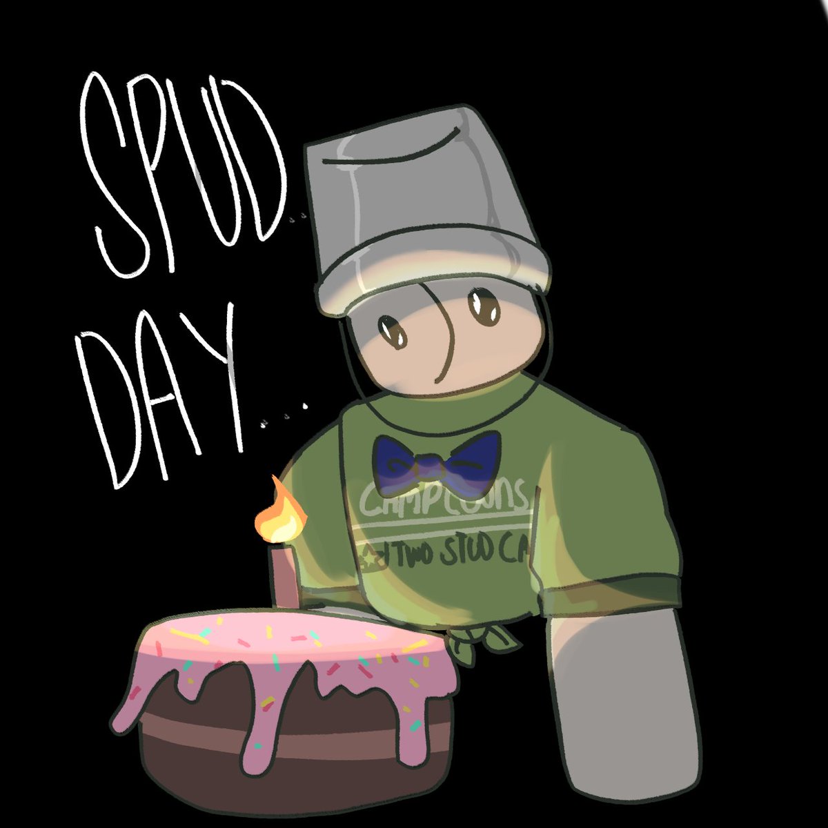 GooseBir's tweet image. HAPPY BIRTHDAY SPUD YAY #regretevator #regretevatorspud #spud