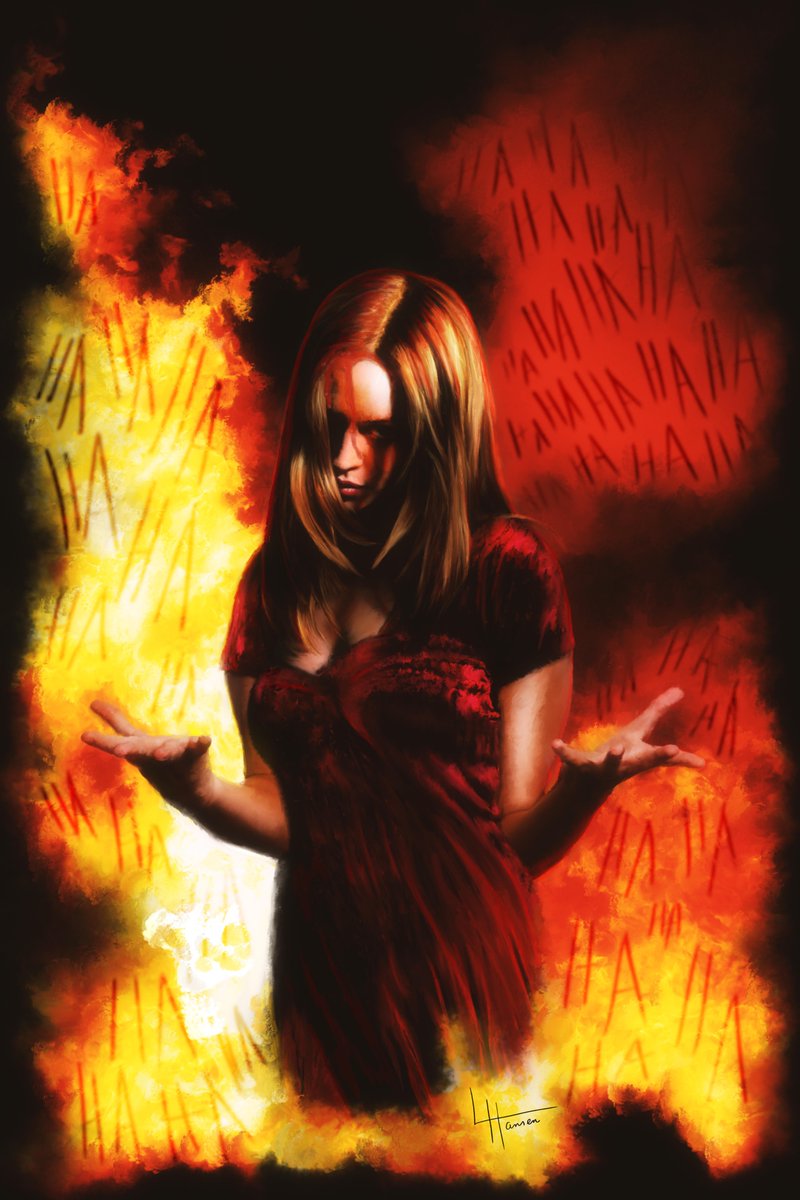 Happy Birthday, Carrie White... May all your hopes and dreams come true! (artwork by <a href="/LynneHansenArt/">Lynne Hansen Art</a> ) <a href="/StephenKing/">Stephen King</a> <a href="/RichardChizmar/">Richard Chizmar</a>