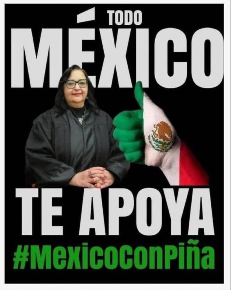 Todo México te apoya ministra <a href="/NormaPinaH/">Norma PH</a> 🇲🇽🤝🏻

Millones de ciudadanos estamos contigo.

#Comparte 🔃