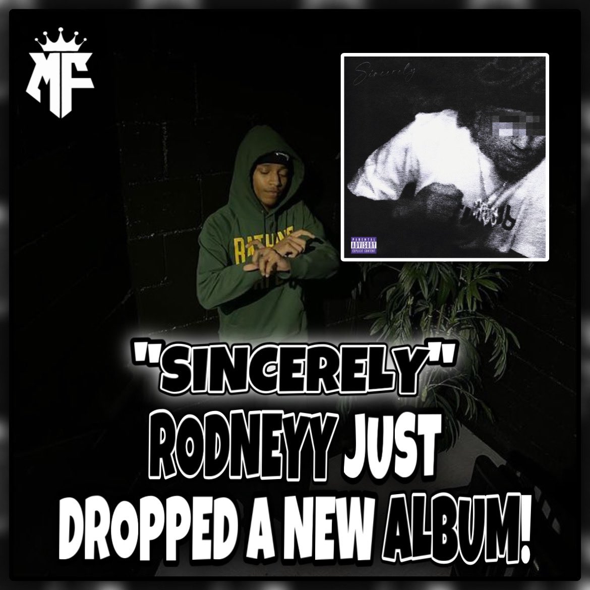 migofetti's tweet photo. #Rodneyy (@ccrodneyy) releases new album “Sincerely” on all platforms!
•
Follow @migofetti for more! https://t.co/sycIbwdNcQ
