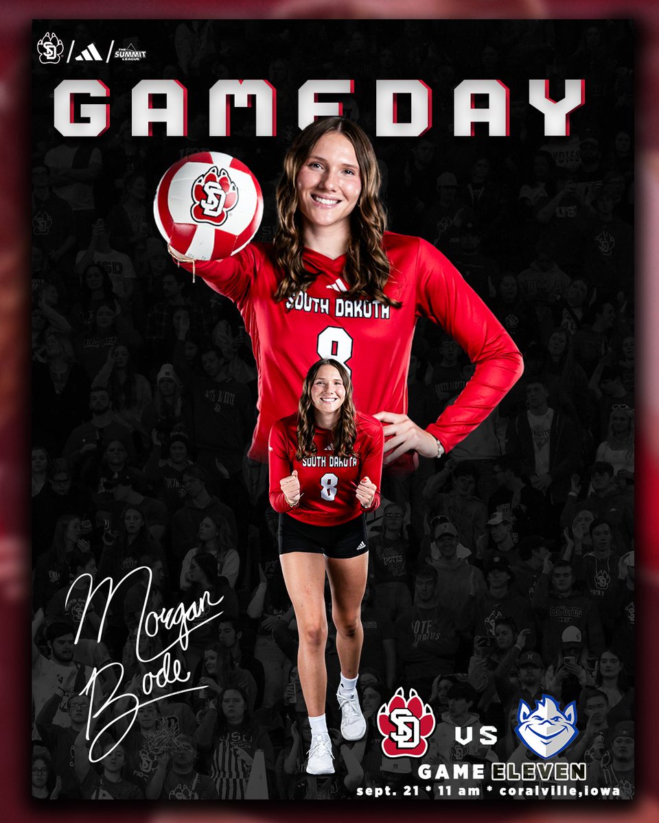 SDCoyotesVB's tweet image. Battling the Billikens in our final nonconference match!

🆚: Saint Louis 
🕐: 11:00 a.m.
📍: Coralville, Iowa
📊: yote.us/3XQvdd2

#GoYotes x #WeAreSouthDakota