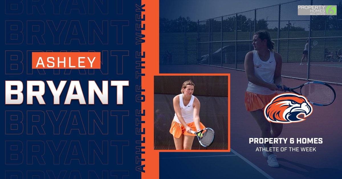 Olathe East Athletics (@oeastathletics) on Twitter photo The Property 6 Homes Athlete of the Week is Senior Tennis player Ashley Bryant. She is currently 9-0 doubles and 2-0 singles for the season. Ashley brings the perfect balance of competition with great sportsmanship. <a href="/OlatheEastHawks/">Olathe East High School</a> <a href="/OE_Tennis/">Olathe East Tennis</a> The Property 6 Homes Athlete of the Week is Senior Tennis player Ashley Bryant. She is currently 9-0 doubles and 2-0 singles for the season. Ashley brings the perfect balance of competition with great sportsmanship. <a href="/OlatheEastHawks/">Olathe East High School</a> <a href="/OE_Tennis/">Olathe East Tennis</a>