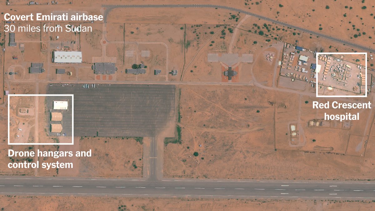 Clear and authoritative reporting by New York Times on the role of the #UAE in supporting #RSF in #Sudan. And yet the #US, #UK, and #France (still critical in #Chad’s politics) refuse to call out this complicity in crimes against humanity. Appalling cynicism